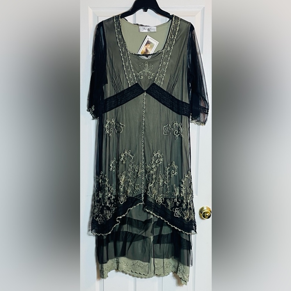 Hopeless Romantic Elegant party Great Gatsby/Bridgerton style dress Size 1X